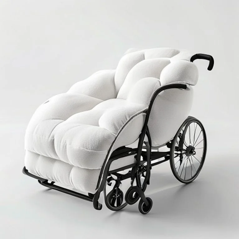Gel Memory Foam Wheelchair Cushion